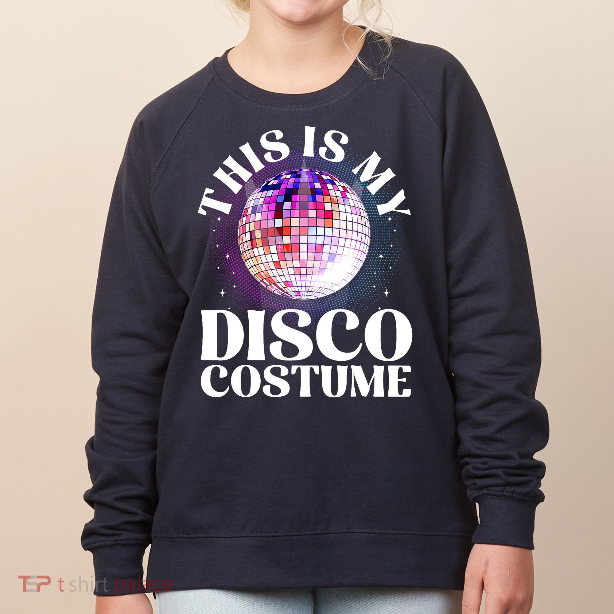 80s Disco Art 70s Ball Costume Disco Dance Women's Sweatshirt