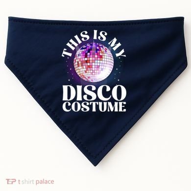 80s Disco Art 70s Ball Costume Disco Dance USA-Made Doggie Bandana