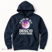 80s Disco Art 70s Ball Costume Disco Dance Hoodie thumb 0
