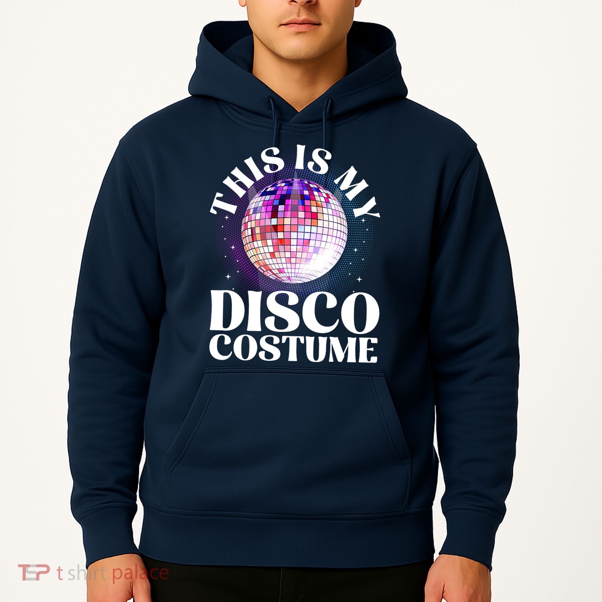 80s Disco Art 70s Ball Costume Disco Dance Hoodie