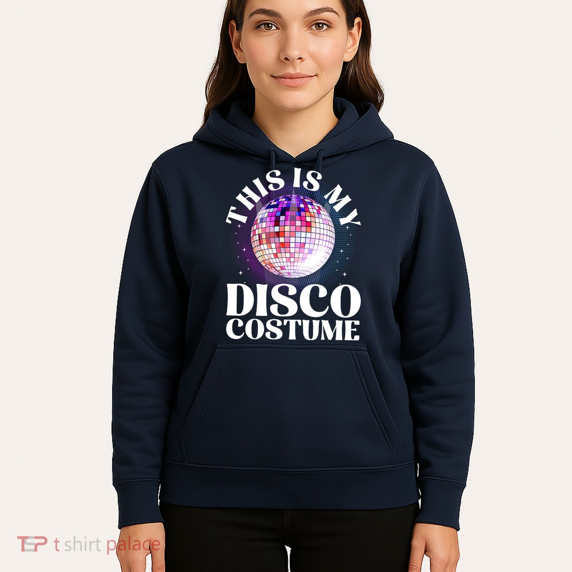 80s Disco Art 70s Ball Costume Disco Dance Hoodie