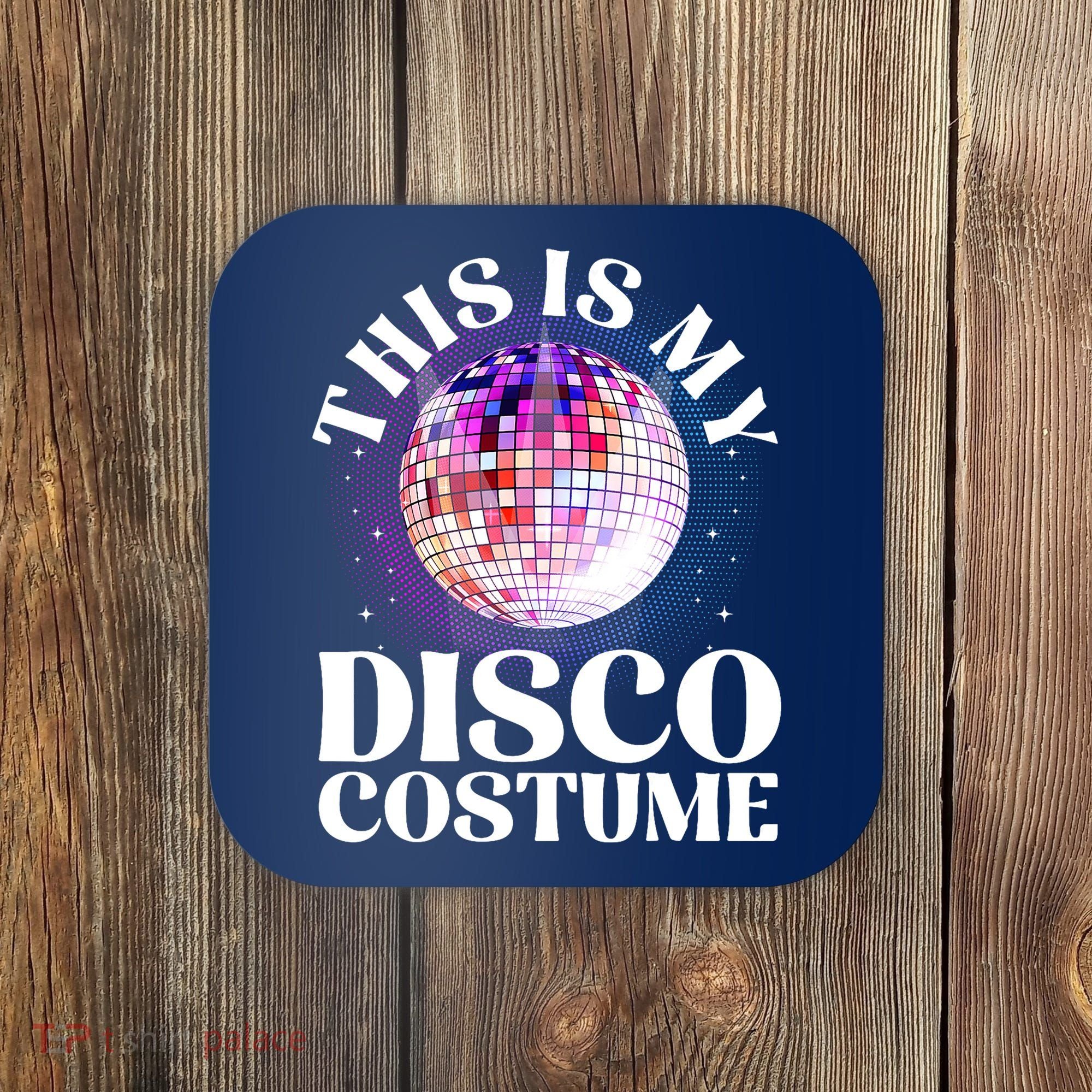 80s Disco Art 70s Ball Costume Disco Dance Coaster