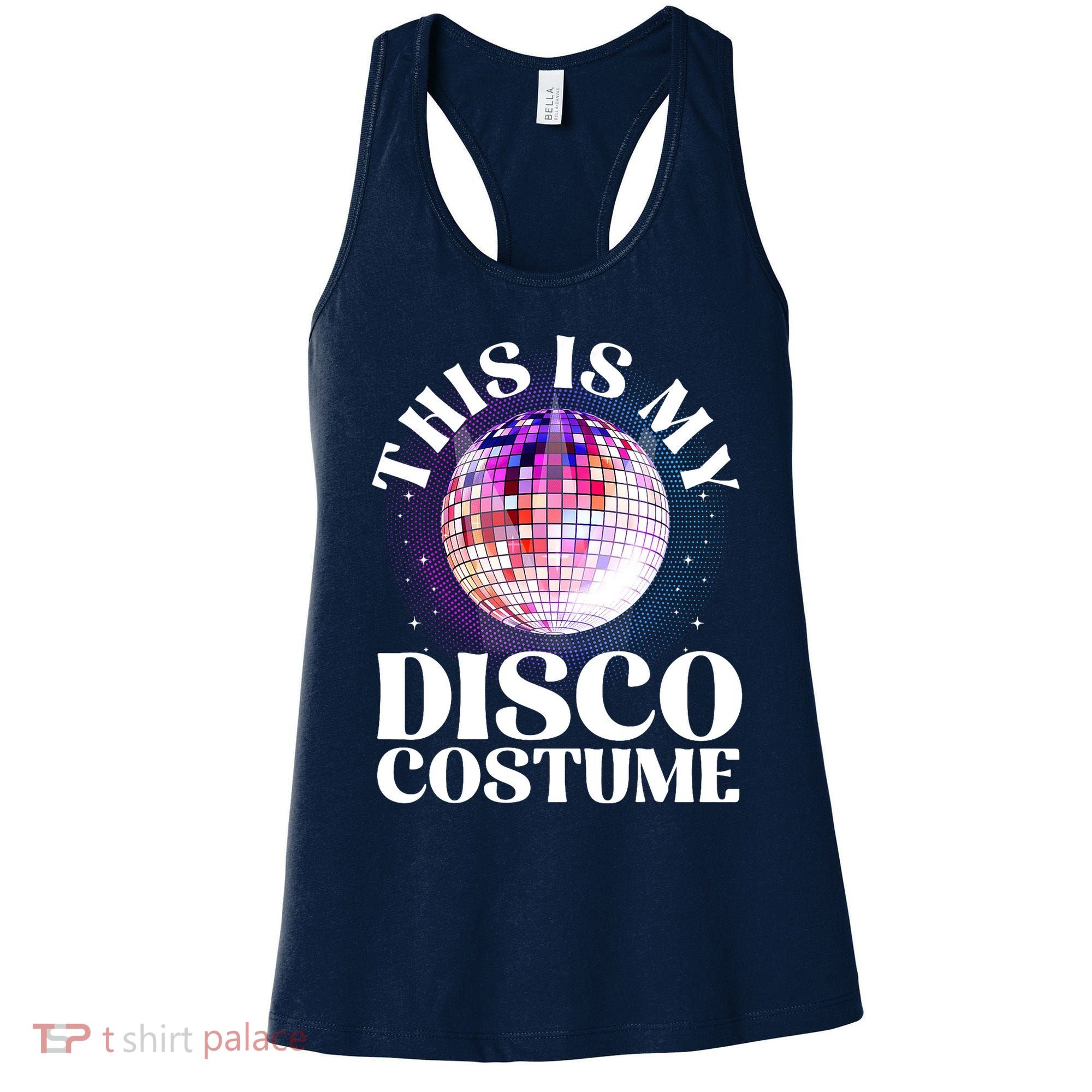 80s Disco Art 70s Ball Costume Disco Dance Women's Tank Top