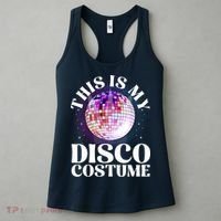 80s Disco Art 70s Ball Costume Disco Dance Women's Tank Top thumb 3