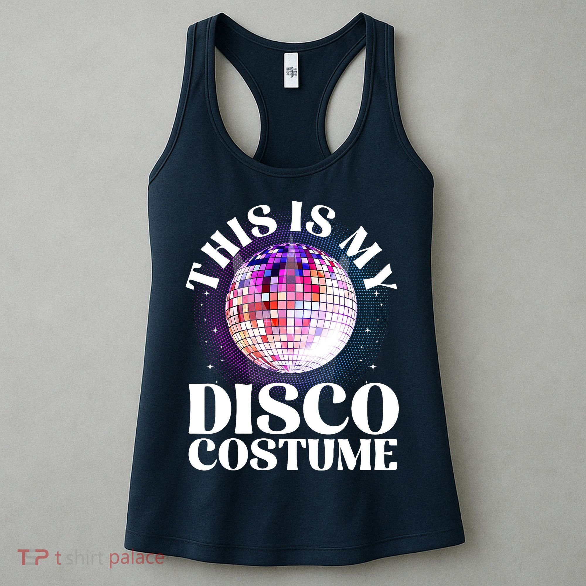 80s Disco Art 70s Ball Costume Disco Dance Women's Tank Top