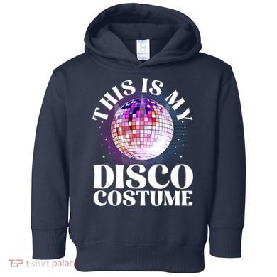 80s Disco Art 70s Ball Costume Disco Dance Toddler Hoodie