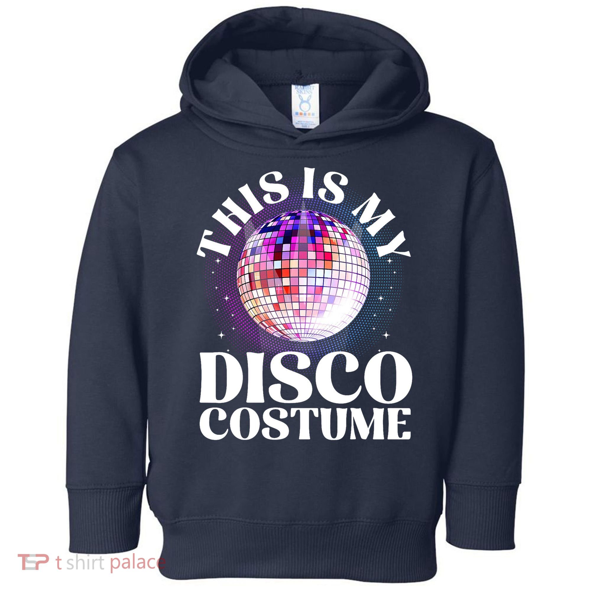 80s Disco Art 70s Ball Costume Disco Dance Toddler Hoodie