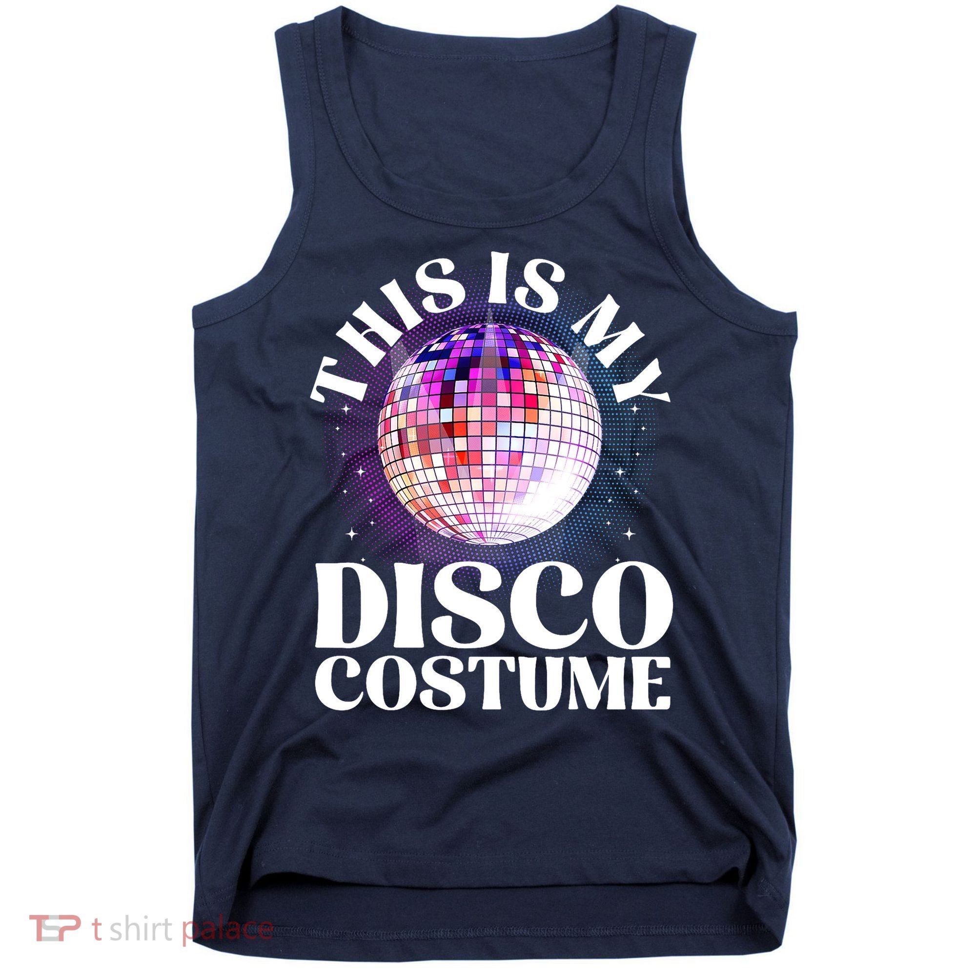 80s Disco Art 70s Ball Costume Disco Dance Tank Top