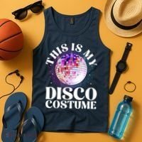 80s Disco Art 70s Ball Costume Disco Dance Tank Top thumb 4