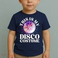 80s Disco Art 70s Ball Costume Disco Dance Toddler T-Shirt thumb 2