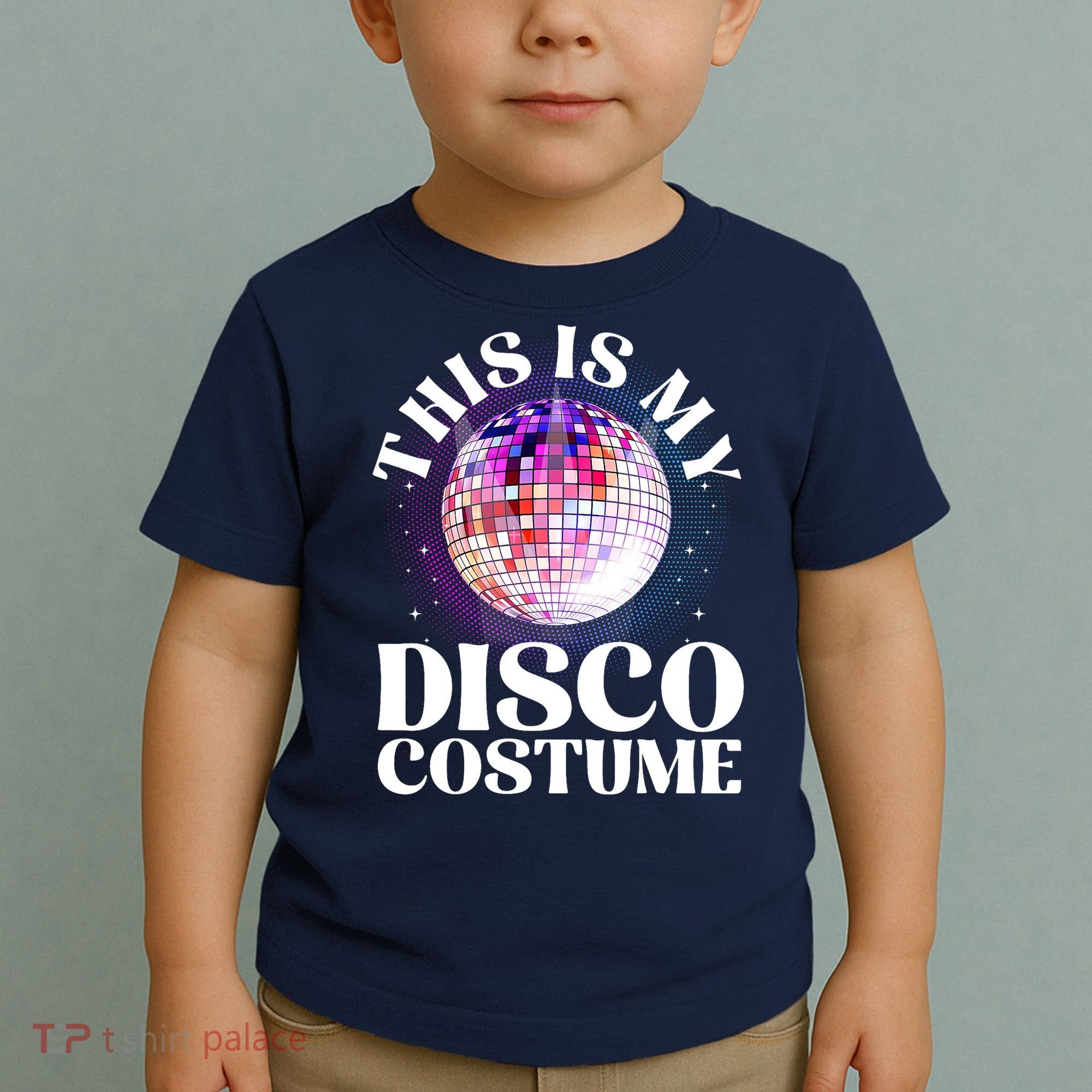 80s Disco Art 70s Ball Costume Disco Dance Toddler T-Shirt