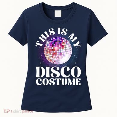 80s Disco Art 70s Ball Costume Disco Dance Women's T-Shirt