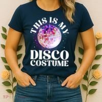 80s Disco Art 70s Ball Costume Disco Dance Women's T-Shirt thumb 2