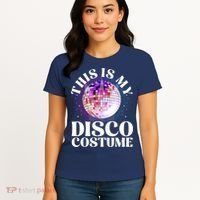 80s Disco Art 70s Ball Costume Disco Dance Women's T-Shirt thumb 4