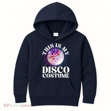 80s Disco Art 70s Ball Costume Disco Dance Kids Hoodie