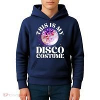 80s Disco Art 70s Ball Costume Disco Dance Kids Hoodie thumb 4