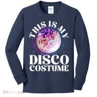 80s Disco Art 70s Ball Costume Disco Dance Kids Long Sleeve Shirt thumb 0