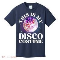 80s Disco Art 70s Ball Costume Disco Dance Kids T-Shirt thumb 0
