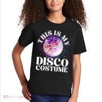 80s Disco Art 70s Ball Costume Disco Dance Kids T-Shirt thumb 2