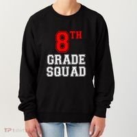 8th Eighth Grade Squad Back To School Teacher Gift Women's Sweatshirt thumb 0