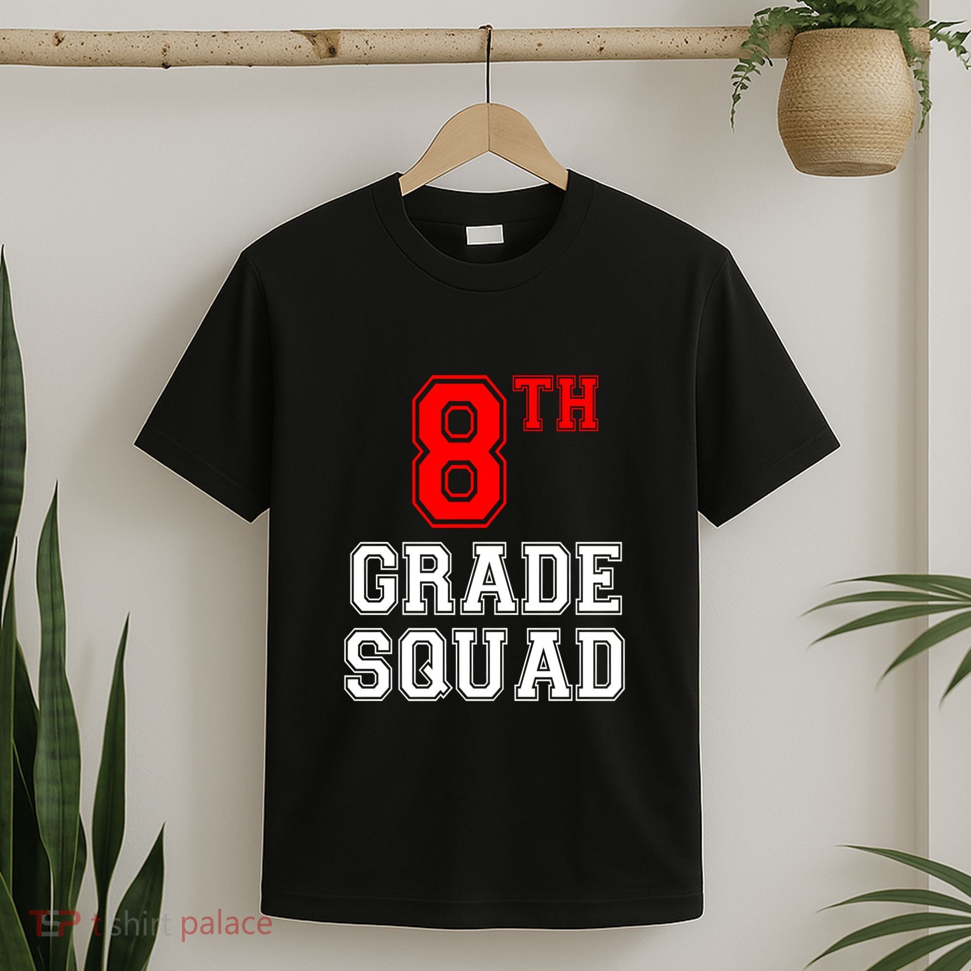 8th Eighth Grade Squad Back To School Teacher Gift T-Shirt