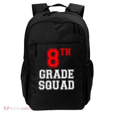 8th Eighth Grade Squad Back To School Teacher Gift Backpack