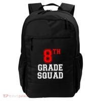 8th Eighth Grade Squad Back To School Teacher Gift Backpack thumb 0