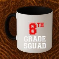 8th Eighth Grade Squad Back To School Teacher Gift Coffee Mug thumb 2