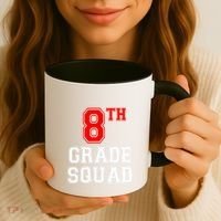 8th Eighth Grade Squad Back To School Teacher Gift Coffee Mug thumb 3
