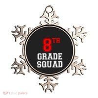 8th Eighth Grade Squad Back To School Teacher Gift Ornament thumb 0