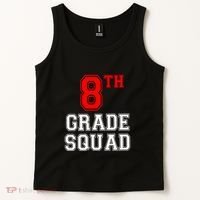 8th Eighth Grade Squad Back To School Teacher Gift Tank Top thumb 2