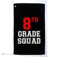 8th Eighth Grade Squad Back To School Teacher Gift Golf Towel thumb 0