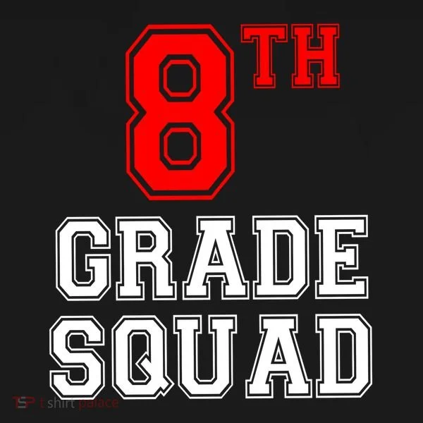 8th Eighth Grade Squad Back To School Teacher Gift Women's T-Shirt