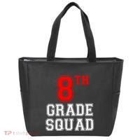 8th Eighth Grade Squad Back To School Teacher Gift Tote Bag thumb 0