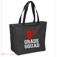 8th Eighth Grade Squad Back To School Teacher Gift Tote Bag thumb 2