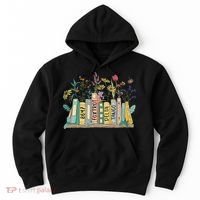 8647 Foxtrots Deltas Tangos Book Flower Hoodie thumb 0