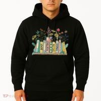 8647 Foxtrots Deltas Tangos Book Flower Hoodie thumb 2