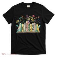 8647 Foxtrots Deltas Tangos Book Flower T-Shirt thumb 0