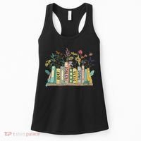 8647 Foxtrots Deltas Tangos Book Flower Women's Tank Top thumb 0