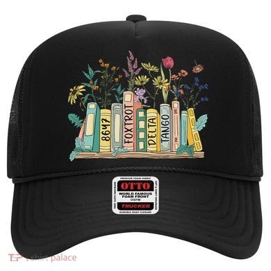 8647 Foxtrots Deltas Tangos Book Flower Hat