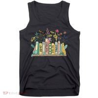 8647 Foxtrots Deltas Tangos Book Flower Tank Top thumb 0