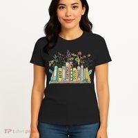 8647 Foxtrots Deltas Tangos Book Flower Women's T-Shirt thumb 4