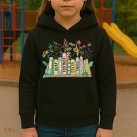 8647 Foxtrots Deltas Tangos Book Flower Kids Hoodie thumb 3