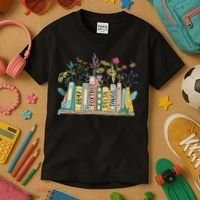 8647 Foxtrots Deltas Tangos Book Flower Kids T-Shirt thumb 3