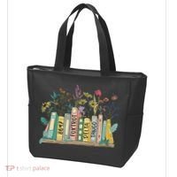 8647 Foxtrots Deltas Tangos Book Flower Tote Bag thumb 3