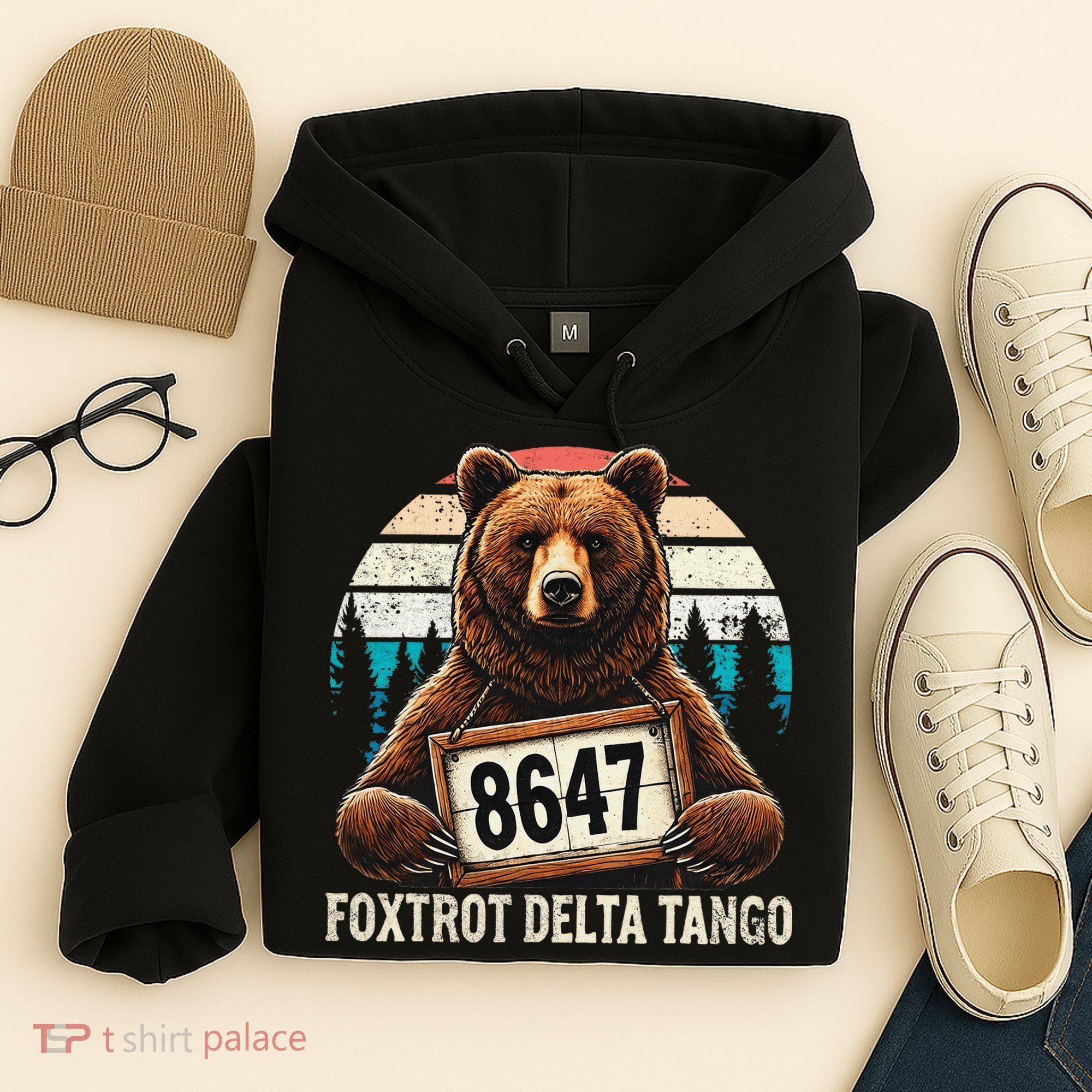 8647 Foxtrot Delta Tango Gift Hoodie