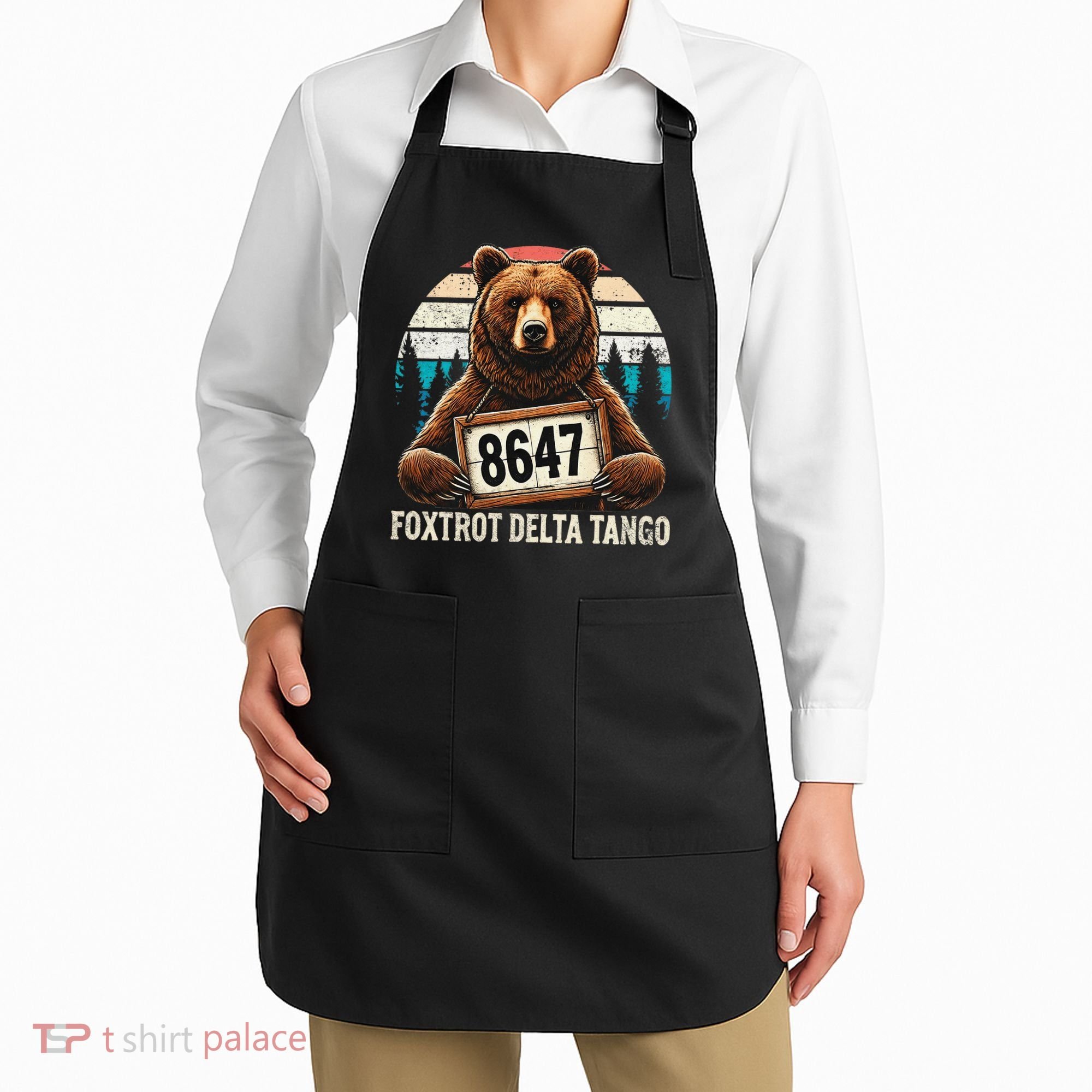 8647 Foxtrot Delta Tango Gift Apron