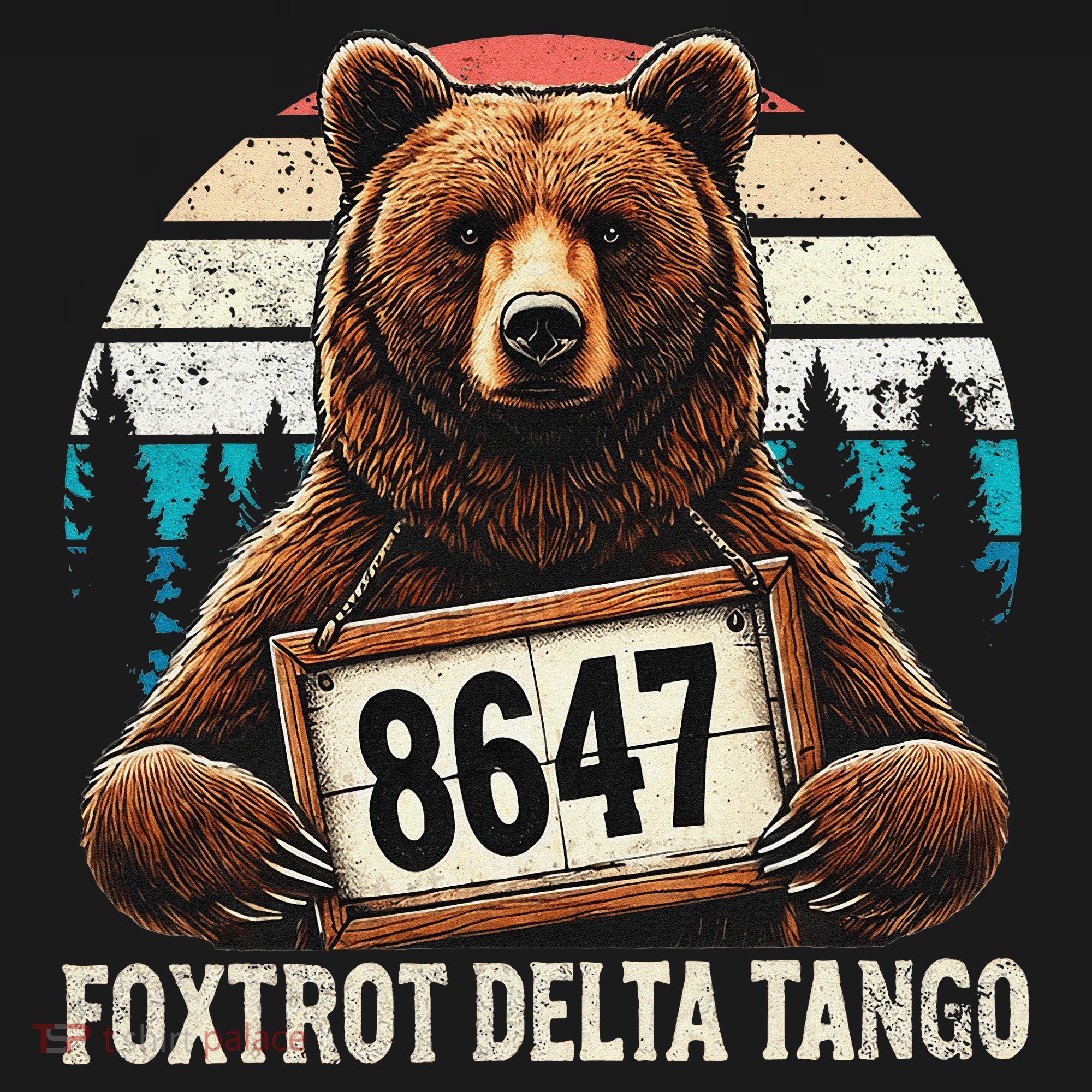 8647 Foxtrot Delta Tango Gift Sweatshirt