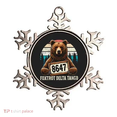 8647 Foxtrot Delta Tango Gift Ornament