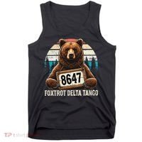 8647 Foxtrot Delta Tango Gift Tank Top thumb 0